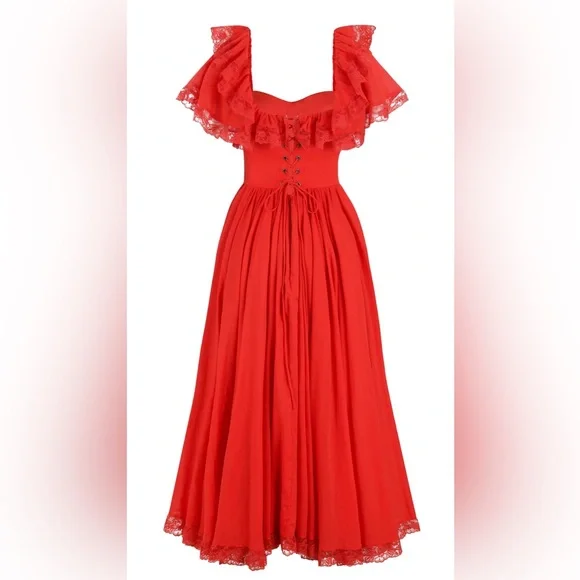 Selkie / The revolt red Cupid dress - Picture 7 of 7